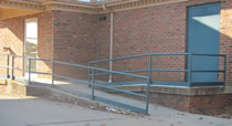 Outdoor Handicap Ramp