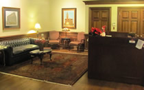 Office Renovation Reception Area